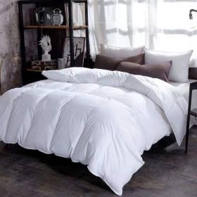 Down Duvet, Winter Duvet, Goose Down Duvet Core, Air Conditioner (Option: White-220* 240cm-8)